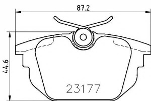 Klocki Hamulcowe Alfa Romeo 145 146 155 33 Gtv Spi