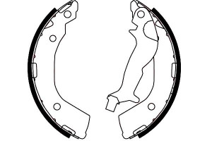 Szczęki Hamulcowe Hyundai Getz 1.1-1.6 09.02-12.10