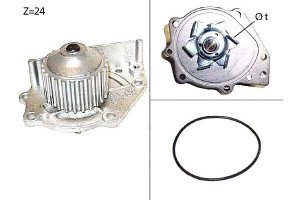 Pompa Wody Rover 114 214 414 Valeo