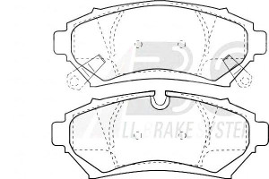 Klocki Hamulcowe Cadillac Seville 97-04 Przód A.b.