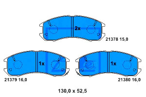 Klocki Hamulcowe Ford Usa Probe I Mazda 6 626 Iii