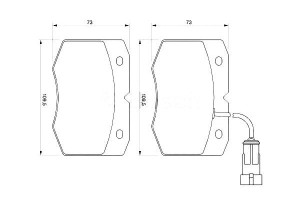 Klocki Hamulcowe Iveco Daily Ii 2.8d 01.97-05.99 B