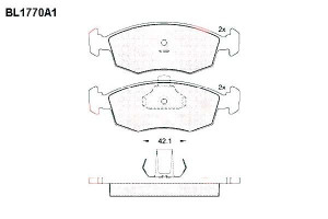 Klocki Hamulcowe Fiat Palio Punto 18mm Wva23552 Kp
