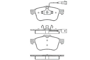 Klocki Hamulcowe Alfa Romeo 159 Brera Spider 1.8-2