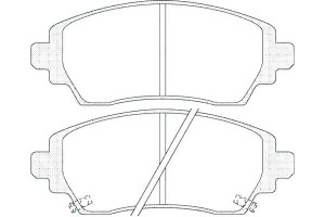Klocki Hamulcowe Toyota Corolla 1.4/1.6/1.9d 04.97
