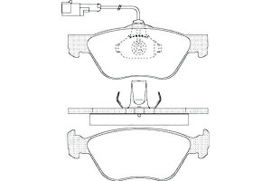 Klocki Hamulcowe Alfa Romeo 166 Lancia Kappa 2.0/2
