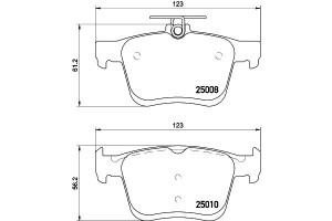 Klocki Hamulcowe Mintex 8v0698451 B 5q0698451c