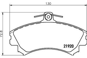 Klocki Hamulcowe Mintex Dbp511117 Mr407946 X351100