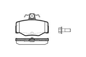 Klocki Hamulcowe Remsa 44060bm425 440603f025 44060