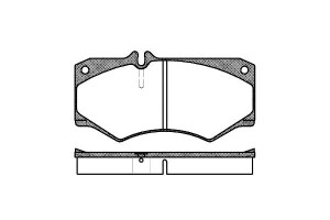 Klocki Hamulcowe Remsa 14201420 6015860045 A00 460