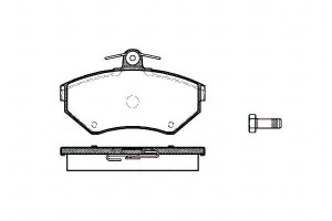 Klocki Hamulcowe Audi A4 Vw Passat 19.6mm Wva21945