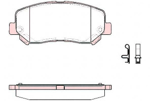 Klocki Hamulcowe Jeep Cherokee 13-18 Przód 21mm Z