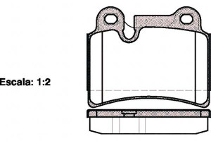 Klocki Hamulcowe Vw Touareg 17.1mm Wva24097 Roadho