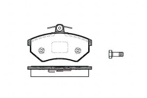 Klocki Hamulcowe Seat Ibiza Toledo Vw Corrado Pass