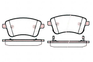 Klocki Hamulcowe Kia Venga 19.4mm Wva25184 Z Czujn
