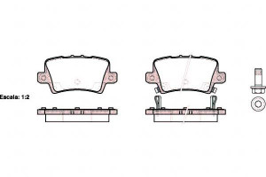 Klocki Hamulcowe Honda Civic 15.7mm Wva24086 Z Czu