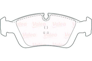 Klocki Hamulcowe Bmw Przód E36 90-00 Valeo
