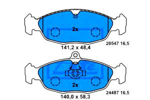 Klocki Hamulcowe Jaguar Xj Xk 8 Aston Martin Db7 V