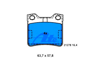 Klocki Hamulcowe Peugeot 406 607 1.8-3.0 11.95-02.