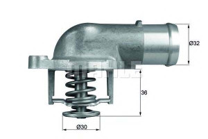 Termostat Vw 87c 2,5tdi T5 Behr