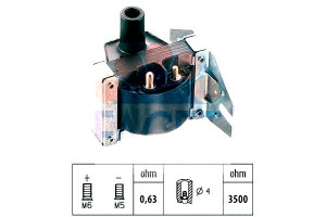 Cewka Zapłonowa Vw A80 100 1,6 Eps