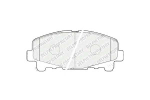 Klocki Hamulcowe Honda Accord Viii 2.4 07.08- Delp