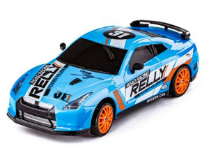 Samochód Do Driftu, Auto RC Drift NISSAN GTR 1:24 2,4 GHz 4WD Niebieski