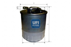 Filtr Paliwa Diesel Ufi