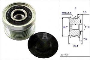 Koło Pasowe Alternatora Vario Mercedes Om602 904 I