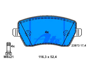 Klocki Hamulcowe Nissan Przód Micra 1,0-1,6 03-10