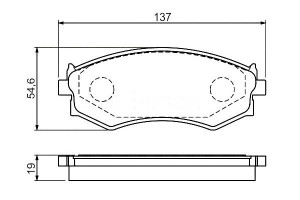 Klocki Hamulcowe Nissan 200 Sx Maxima / Maxima Qx
