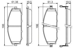 Klocki Hamulcowe Nissan Patrol Gr V 2.8d/3.0d/4.8
