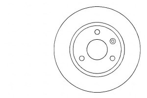 Tarcze Hamulcowe 2szt Citroen Ax 1.4d-1.5d -97 A.b
