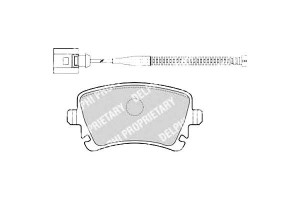 Klocki Hamulcowe Audi A4 A6 A6 Allroad A8 Bentley