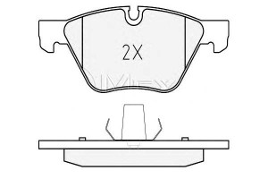 Klocki Hamulcowe Bmw Przód E60 61 520-525 03 E90 9