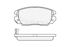 Klocki Hamulcowe Opel Przód Insignia 08- Z Czujnik