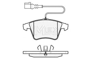 Klocki Hamulcowe Vw Przód Touareg 2,5-6,0 02-10 Z