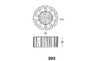 Rolka Paska Rozrządu Toyota 2,4d Japanparts