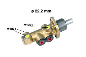 Pompa Hamulcowa Fiat Albea 01- -abs Metelli