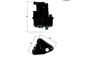 Filtr Paliwa Knecht 164000890r 7701061578 82004471