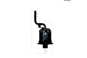 Filtr Paliwa Toyota Avensis 1.6/1.8 07.00-02.03 Kn