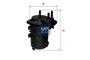 Filtr Paliwa Diesel Ufi