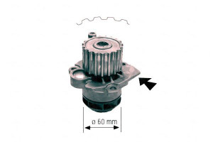 Pompa Wody Airtex 045121011g 045121011j X
