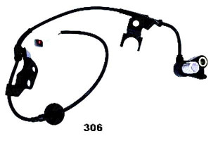 Czujnik Abs Mazda Przód 626 97-02 Le Japanparts