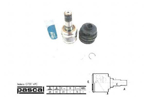 Przegub Napędowy Wewnętrzny Mazda 626 V 2.0/2.0d 0