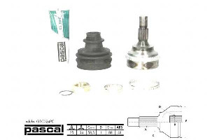 Przegub Napędowy Zewnętrzny (25z/34z/58 5mm Abs:48