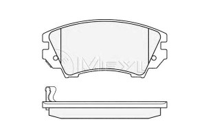 Klocki Hamulcowe Opel Przód Insignia 08- Z Czujnik