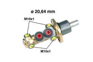 Pompa Hamulcowa Vw Caddy Golf Jetta Passat 82-97 M