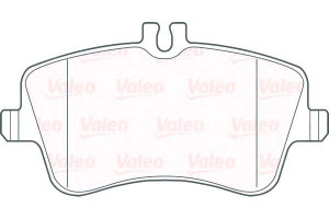 Klocki Hamulcowe Valeo 34202520 34204520 54206220