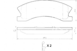 Klocki Hamulcowe Jeep Grand Cherokee Ii 99-05 A.b.